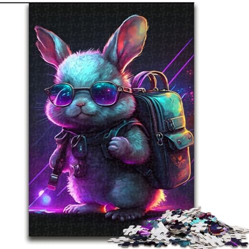 1000-teiliges Puzzle „Hase“, anspruchsvolle Puzzles, Größe 50x75cm, Halloween, Weihnachten, Geburtstag 1000-teiliges Puzzle „Hase“, anspruchsvolle Puzzles, Größe 50x75cm, Halloween, Weihnachten, Geburtstag von ZKYUBEK