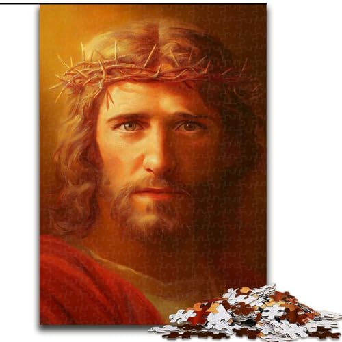 1000-teiliges Puzzle „Jesus“ 50x75cm, Familie und Freunde, geeignet für Kinder ab 14 Jahren 1000-teiliges Puzzle „Jesus“ 50x75cm, Familie und Freunde, geeignet für Kinder ab 14 Jahren von ZKYUBEK
