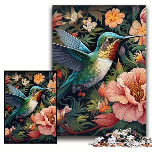 1000-teiliges Puzzle „Kolibri“ aus Kunstkarton, 26x38cm, Halloween, Weihnachten und Geburtstage 1000-teiliges Puzzle „Kolibri“ aus Kunstkarton, 26x38cm, Halloween, Weihnachten und Geburtstage von ZKYUBEK