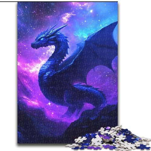 1000-teiliges Puzzle „Mond-Lila-Drache“, Holzpuzzle, 50x75cm, anspruchsvolles Denkspiel – entspannendes Spielzeug für Teenager 1000-teiliges Puzzle „Mond-Lila-Drache“, Holzpuzzle, 50x75cm, anspruchsvolles Denkspiel – entspannendes Spielzeug für Teenager von ZKYUBEK