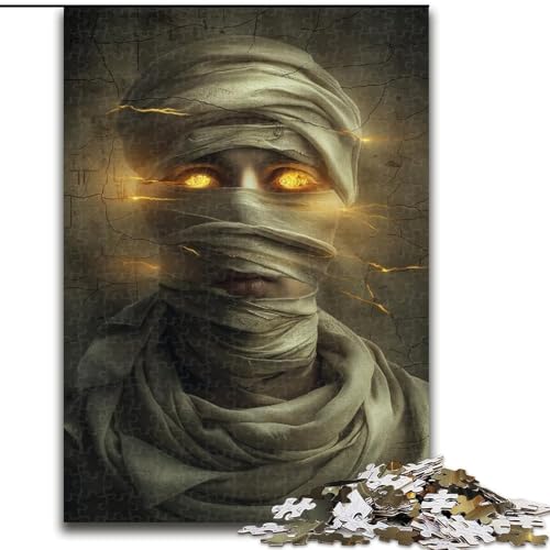 1000-teiliges Puzzle „Mumie-Zombie“, Holzpuzzle, 50x75cm, anspruchsvolles Denkspiel – entspannendes Spielzeug für Teenager 1000-teiliges Puzzle „Mumie-Zombie“, Holzpuzzle, 50x75cm, anspruchsvolles Denkspiel – entspannendes Spielzeug für Teenager von ZKYUBEK