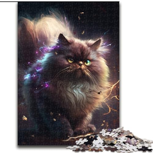 1000-teiliges Puzzle „Perserkatzennebel“, anspruchsvolle Puzzles, Größe 26x38cm, Halloween, Weihnachten, Geburtstag 1000-teiliges Puzzle „Perserkatzennebel“, anspruchsvolle Puzzles, Größe 26x38cm, Halloween, Weihnachten, Geburtstag von ZKYUBEK