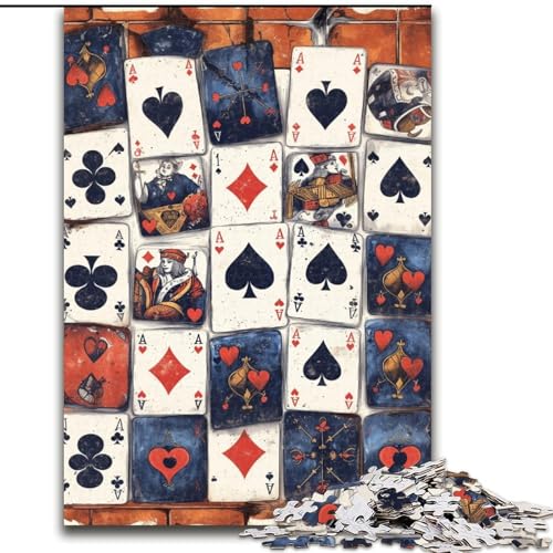 1000-teiliges Puzzle „Poker“ 50x75cm, Familie und Freunde, geeignet für Kinder ab 14 Jahren 1000-teiliges Puzzle „Poker“ 50x75cm, Familie und Freunde, geeignet für Kinder ab 14 Jahren von ZKYUBEK