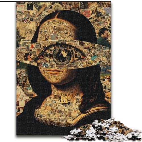 1000-teiliges Puzzle „Psychedelic Art“ 50x75cm, Familie und Freunde, geeignet für Kinder ab 14 Jahren 1000-teiliges Puzzle „Psychedelic Art“ 50x75cm, Familie und Freunde, geeignet für Kinder ab 14 Jahren von ZKYUBEK