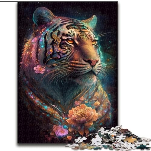 1000-teiliges Puzzle „Spirit Tiger“ aus Holz, Größe 50x75cm, anspruchsvolles DIY-Dekorationsspiel, interaktives Familienspielzeug 1000-teiliges Puzzle „Spirit Tiger“ aus Holz, Größe 50x75cm, anspruchsvolles DIY-Dekorationsspiel, interaktives Familienspielzeug von ZKYUBEK