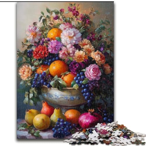 1000-teiliges Puzzle „Stillleben“ aus Keramik, 26x38cm, anspruchsvolles Denkspiel – entspannendes Spielzeug für Teenager 1000-teiliges Puzzle „Stillleben“ aus Keramik, 26x38cm, anspruchsvolles Denkspiel – entspannendes Spielzeug für Teenager von ZKYUBEK