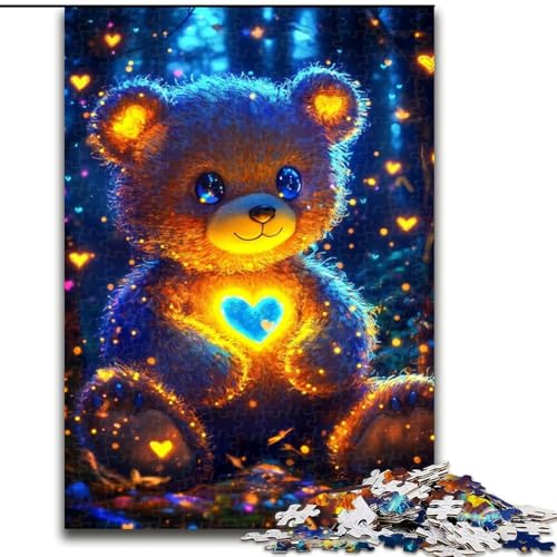 1000-teiliges Puzzle „Teddybär“ für Erwachsene, 50x75cm, Eltern, Partner, Freunde – ab 14 Jahren 1000-teiliges Puzzle „Teddybär“ für Erwachsene, 50x75cm, Eltern, Partner, Freunde – ab 14 Jahren von ZKYUBEK