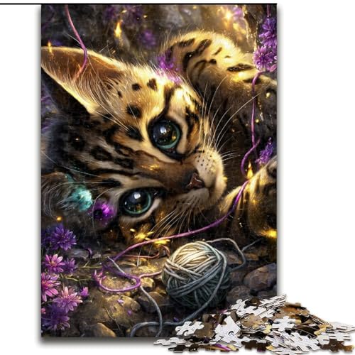 1000-teiliges Puzzle „Teufelskätzchen“, 50x75cm, Familie und Freunde, geeignet für Kinder ab 14 Jahren 1000-teiliges Puzzle „Teufelskätzchen“, 50x75cm, Familie und Freunde, geeignet für Kinder ab 14 Jahren von ZKYUBEK