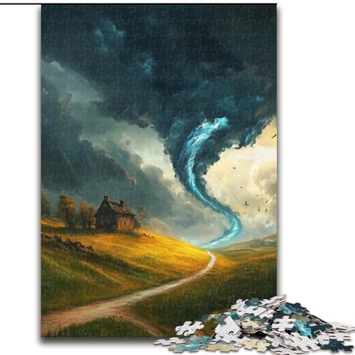 1000-teiliges Puzzle „Tornado“ 50x75cm, Familie und Freunde, geeignet für Kinder ab 14 Jahren 1000-teiliges Puzzle „Tornado“ 50x75cm, Familie und Freunde, geeignet für Kinder ab 14 Jahren von ZKYUBEK