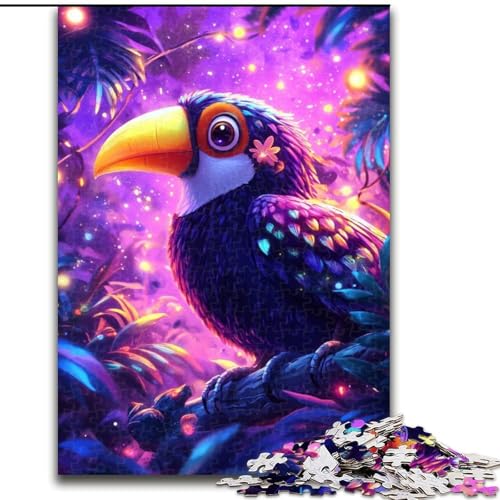 1000-teiliges Puzzle „Tukan“ für Erwachsene, 50x75cm, Eltern, Partner, Freunde – ab 14 Jahren 1000-teiliges Puzzle „Tukan“ für Erwachsene, 50x75cm, Eltern, Partner, Freunde – ab 14 Jahren von ZKYUBEK