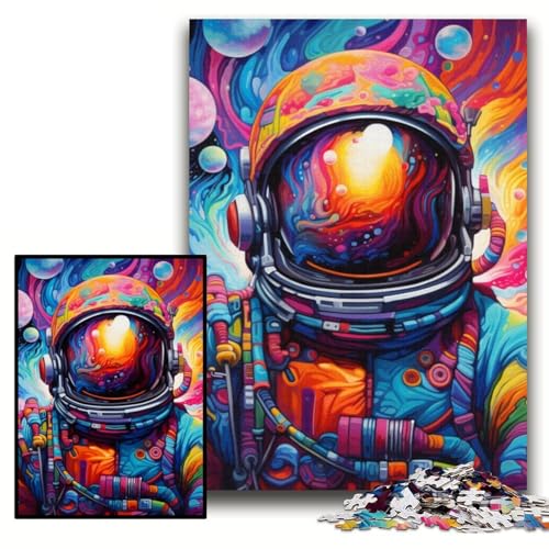 1000-teiliges Puzzle Astronauten-Puzzle aus Pappe für Erwachsene, 26x38cm, Muttertag, Geburtstag, Weihnachten 1000-teiliges Puzzle Astronauten-Puzzle aus Pappe für Erwachsene, 26x38cm, Muttertag, Geburtstag, Weihnachten von ZKYUBEK