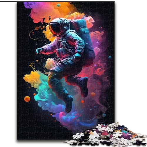1000-teiliges Puzzle-Geschenk, Astronaut, schwierige Puzzles für Erwachsene, Größe 26x38cm, anspruchsvolles Denkspiel – entspannendes Spielzeug für Teenager von ZKYUBEK