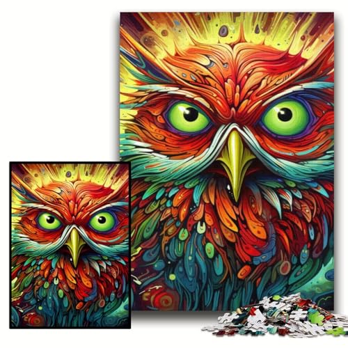 1000-teiliges Puzzle-Geschenk, Farbvogel, Holzpuzzle, 50x75cm, Muttertag, Geburtstag, Weihnachten 1000-teiliges Puzzle-Geschenk, Farbvogel, Holzpuzzle, 50x75cm, Muttertag, Geburtstag, Weihnachten von ZKYUBEK