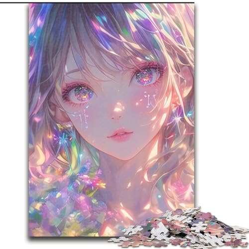 1000-teiliges Puzzle-Geschenk, Japanisches Anime-Mädchen, Holzpuzzle, 26x38cm, Denksportaufgabe, interaktives Familienspiel, geeignet für Kinder ab 14 Jahren 1000-teiliges Puzzle-Geschenk, Japanisches Anime-Mädchen, Holzpuzzle, 26x38cm, Denksportaufgabe, interaktives Familienspiel, geeignet für Kinder ab 14 Jahren von ZKYUBEK
