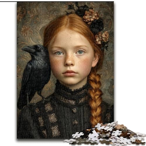 1000-teiliges Puzzle-Geschenk für kleine Mädchen, Holzpuzzle für Erwachsene, 26x38cm, Heimaktivität für Feiertage, Geburtstage und Familienspieleabende 1000-teiliges Puzzle-Geschenk für kleine Mädchen, Holzpuzzle für Erwachsene, 26x38cm, Heimaktivität für Feiertage, Geburtstage und Familienspieleabende von ZKYUBEK