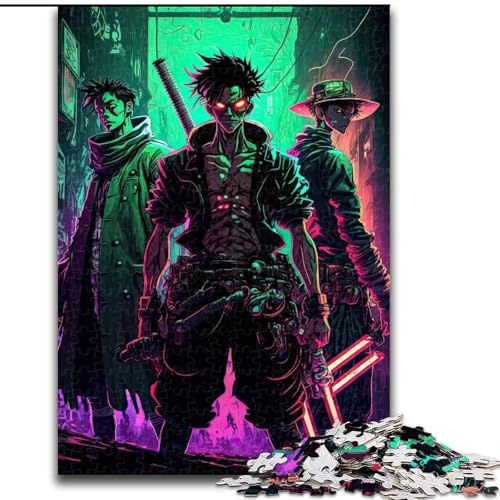 1000-teiliges Puzzle Puzzle Killer aus Holz, Größe 50x75cm, anspruchsvolles Denkspiel – entspannendes Spielzeug für Teenager von ZKYUBEK