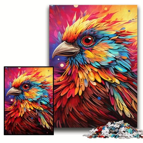 1000-teiliges Puzzle Spatz, Holzpuzzle, 50x75cm, perfekt für Halloween, Weihnachten, Geburtstagsgeschenk 1000-teiliges Puzzle Spatz, Holzpuzzle, 50x75cm, perfekt für Halloween, Weihnachten, Geburtstagsgeschenk von ZKYUBEK