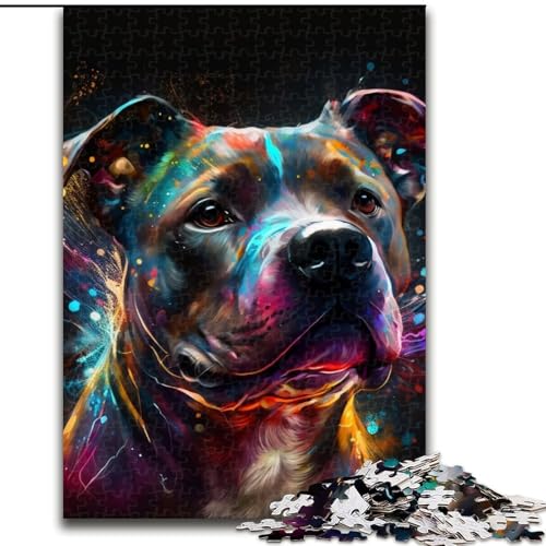 1000-teiliges Puzzle Spirit Dog, Größe 50x75cm, anspruchsvolles Denkspiel für Teenager, unterhaltsames interaktives Spiel für die ganze Familie von ZKYUBEK