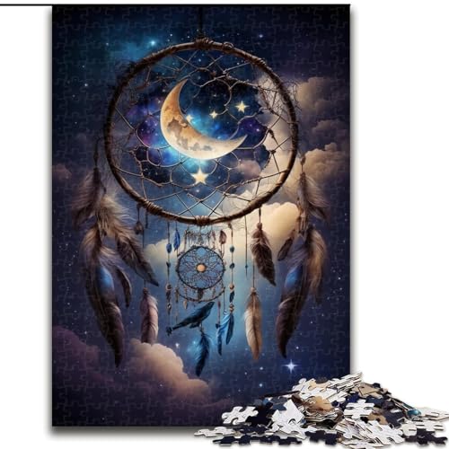1000-teiliges Puzzle Traumfänger aus Karton, Puzzlegröße 26x38cm, anspruchsvolles Denkspiel – entspannendes Spielzeug für Teenager von ZKYUBEK