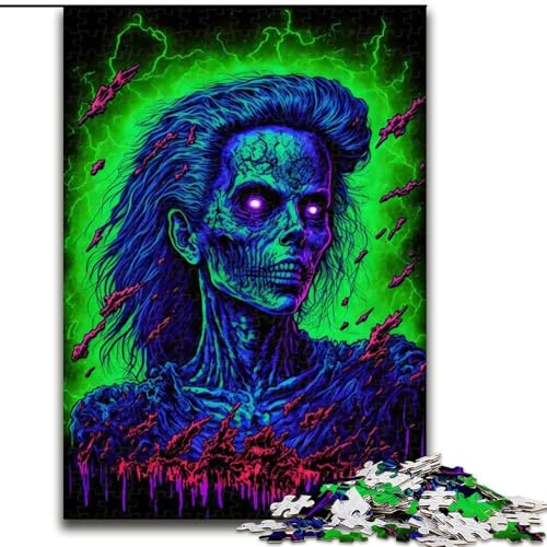 1000-teiliges Puzzle Zombified aus Pappe, Größe 26x38cm, anspruchsvolles Denkspiel – entspannendes Spielzeug für Teenager von ZKYUBEK