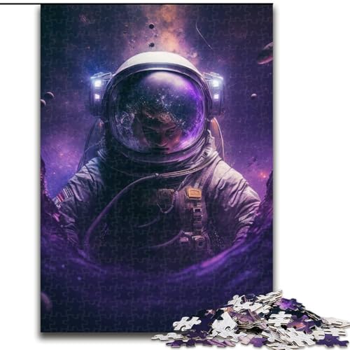 1000-teiliges Puzzle für Erwachsene, Astronaut, Unmögliches Puzzle für Erwachsene, Größe 50x75cm, Herausforderndes Denkspiel für Teenager, Familienspaß, interaktives Spiel von ZKYUBEK