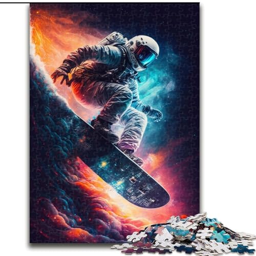 1000-teiliges Puzzle für Erwachsene, Astronauten-Holzpuzzle, Größe 50x75cm, anspruchsvolles DIY-Denkspiel, perfektes Familienspiel oder dekoratives Geschenk 1000-teiliges Puzzle für Erwachsene, Astronauten-Holzpuzzle, Größe 50x75cm, anspruchsvolles DIY-Denkspiel, perfektes Familienspiel oder dekoratives Geschenk von ZKYUBEK