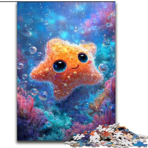 1000-teiliges Puzzle für Erwachsene, Baby-Seestern, Holzpuzzle, 50x75cm, interaktives Familienspiel, Denksportaufgabe, Lernspielzeug 1000-teiliges Puzzle für Erwachsene, Baby-Seestern, Holzpuzzle, 50x75cm, interaktives Familienspiel, Denksportaufgabe, Lernspielzeug von ZKYUBEK
