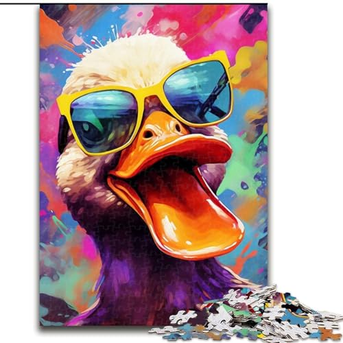 1000-teiliges Puzzle für Erwachsene, Bunte Ente, Karton-Puzzle, Größe 26x38cm, interaktives Familienspiel, Denksportaufgabe, Lernspielzeug 1000-teiliges Puzzle für Erwachsene, Bunte Ente, Karton-Puzzle, Größe 26x38cm, interaktives Familienspiel, Denksportaufgabe, Lernspielzeug von ZKYUBEK