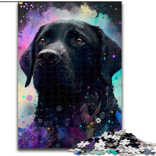 1000-teiliges Puzzle für Erwachsene, Fantasy-Labrador, Papp-Puzzlegröße 26x38cm, anspruchsvolles Denkspiel für Teenager, Spaß für den Spieleabend mit der Familie von ZKYUBEK