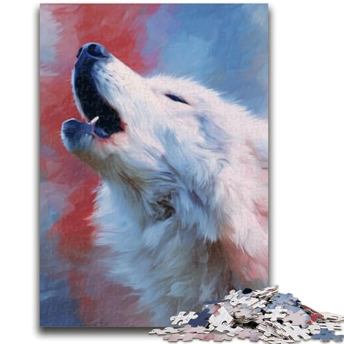 1000-teiliges Puzzle für Erwachsene, Farbwolf, Lernspielzeug, ganze Familie für Kinder ab 14 Jahren, 26x38cm 1000-teiliges Puzzle für Erwachsene, Farbwolf, Lernspielzeug, ganze Familie für Kinder ab 14 Jahren, 26x38cm von ZKYUBEK