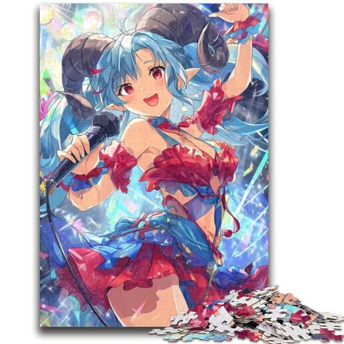 1000-teiliges Puzzle für Erwachsene, Geschenke, Anime, Musik, Mädchen, Lernspielzeug, Familienspiele, geeignet für die Schreibtischdekoration, 50x75cm 1000-teiliges Puzzle für Erwachsene, Geschenke, Anime, Musik, Mädchen, Lernspielzeug, Familienspiele, geeignet für die Schreibtischdekoration, 50x75cm von ZKYUBEK