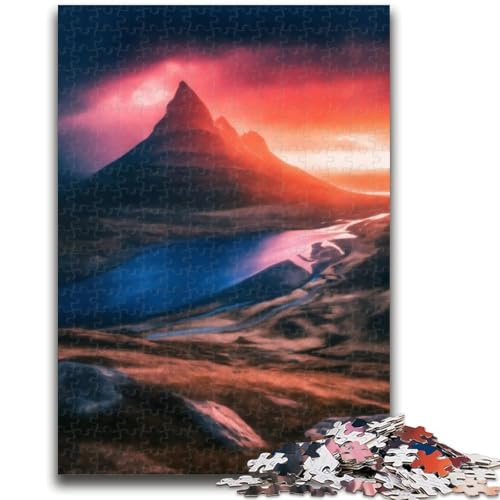 1000-teiliges Puzzle für Erwachsene, Geschenke, schöne Berge und Seen, Lernspielzeug, Familienspiele, geeignet für die Schreibtischdekoration, 50x75cm 1000-teiliges Puzzle für Erwachsene, Geschenke, schöne Berge und Seen, Lernspielzeug, Familienspiele, geeignet für die Schreibtischdekoration, 50x75cm von ZKYUBEK