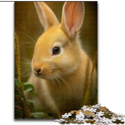 1000-teiliges Puzzle für Erwachsene, Kaninchen, Papppuzzle, 26x38cm, Eltern, Partner, Freunde – ab 14 Jahren 1000-teiliges Puzzle für Erwachsene, Kaninchen, Papppuzzle, 26x38cm, Eltern, Partner, Freunde – ab 14 Jahren von ZKYUBEK