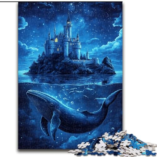 1000-teiliges Puzzle für Erwachsene, Walschloss, Holzpuzzle, 50x75cm, interaktives Familienspiel, Denksportaufgabe, Lernspielzeug 1000-teiliges Puzzle für Erwachsene, Walschloss, Holzpuzzle, 50x75cm, interaktives Familienspiel, Denksportaufgabe, Lernspielzeug von ZKYUBEK