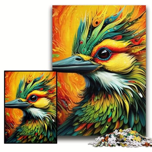 1000-teiliges Puzzle für Erwachsene, bunter Specht, schwierige Puzzles für Erwachsene, 50x75cm, Gehirn-Herausforderung, Geschenk, pädagogische Aktivität für Teenager 1000-teiliges Puzzle für Erwachsene, bunter Specht, schwierige Puzzles für Erwachsene, 50x75cm, Gehirn-Herausforderung, Geschenk, pädagogische Aktivität für Teenager von ZKYUBEK