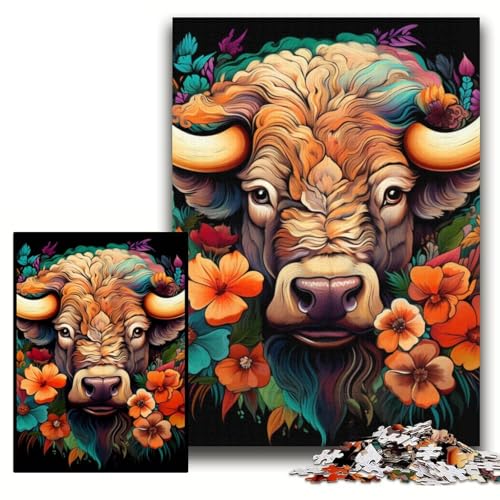 1000-teiliges Puzzle für Erwachsene, buntes Yak-Karton-Puzzle, 26x38cm, Denkspiel für Teenager und Familieninteraktion 1000-teiliges Puzzle für Erwachsene, buntes Yak-Karton-Puzzle, 26x38cm, Denkspiel für Teenager und Familieninteraktion von ZKYUBEK