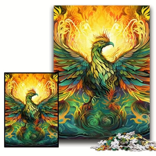 1000-teiliges Puzzle für Erwachsene, grüner Pfau, Puzzles für Erwachsene, 50x75cm, pädagogisches Denkspiel, künstlerische Heim- und Bürodekoration, ab 14 Jahren 1000-teiliges Puzzle für Erwachsene, grüner Pfau, Puzzles für Erwachsene, 50x75cm, pädagogisches Denkspiel, künstlerische Heim- und Bürodekoration, ab 14 Jahren von ZKYUBEK