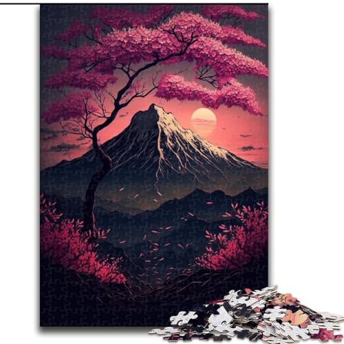 1000-teiliges Puzzle für Erwachsene, japanische Kirschblüten, Holzpuzzle, Größe 50x75cm, interaktives Familienspiel, Denksportaufgabe, Lernspielzeug 1000-teiliges Puzzle für Erwachsene, japanische Kirschblüten, Holzpuzzle, Größe 50x75cm, interaktives Familienspiel, Denksportaufgabe, Lernspielzeug von ZKYUBEK