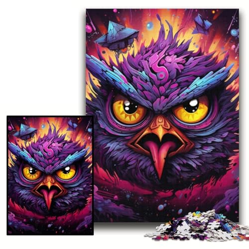 1000-teiliges Puzzle für Erwachsene, lila Vogel, Kartonpuzzle, 26x38cm, Denkspiel für Teenager und Familieninteraktion 1000-teiliges Puzzle für Erwachsene, lila Vogel, Kartonpuzzle, 26x38cm, Denkspiel für Teenager und Familieninteraktion von ZKYUBEK