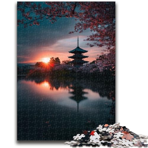 1000-teiliges Puzzle für Erwachsene, schöne Berge und Seen, Lernspielzeug für Erwachsene, ganze Familie für Kinder ab 14 Jahren, 50x75cm 1000-teiliges Puzzle für Erwachsene, schöne Berge und Seen, Lernspielzeug für Erwachsene, ganze Familie für Kinder ab 14 Jahren, 50x75cm von ZKYUBEK