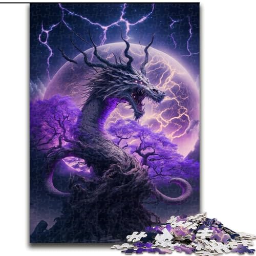 1000-teiliges Puzzle für Erwachsene „Brave Dragon“, Kartonpuzzle, Größe 26x38cm, interaktives Familienspiel, Denksportaufgabe, Lernspielzeug 1000-teiliges Puzzle für Erwachsene „Brave Dragon“, Kartonpuzzle, Größe 26x38cm, interaktives Familienspiel, Denksportaufgabe, Lernspielzeug von ZKYUBEK