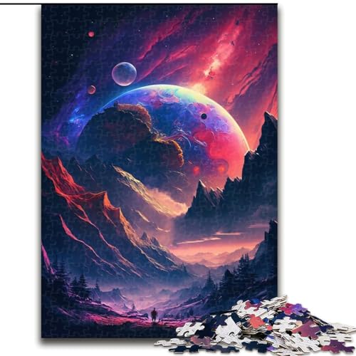 1000-teiliges Puzzle für Erwachsene „Mystischer Berggipfel“, Kartonpuzzle, Größe 26x38cm, interaktives Familienspiel, Denksportaufgabe, Lernspielzeug 1000-teiliges Puzzle für Erwachsene „Mystischer Berggipfel“, Kartonpuzzle, Größe 26x38cm, interaktives Familienspiel, Denksportaufgabe, Lernspielzeug von ZKYUBEK