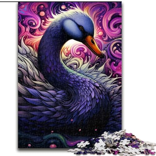 1000-teiliges Puzzle für Erwachsene „Schwarzer Schwan“, schwierige Puzzles für Erwachsene, Größe 26x38cm, ideal für Teenager und Sammler, Reisegeschenk, Familienaktivität 1000-teiliges Puzzle für Erwachsene „Schwarzer Schwan“, schwierige Puzzles für Erwachsene, Größe 26x38cm, ideal für Teenager und Sammler, Reisegeschenk, Familienaktivität von ZKYUBEK
