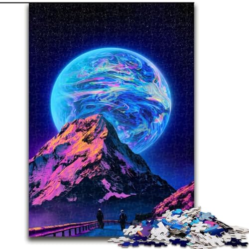 1000-teiliges Puzzle für Erwachsene Wherever You Go, Puzzle für Erwachsene, Größe 26x38cm, für Reiseliebhaber und Paare, anspruchsvolles Spielzeug von ZKYUBEK
