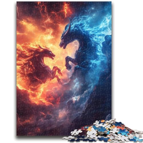 1000-teiliges Puzzle für Erwachsene und Jugendliche, Einhorn des Universums, für Lernspiele, Herausforderungsspielzeug, einzigartige Heimdekoration und Geschenke, 26x38cm 1000-teiliges Puzzle für Erwachsene und Jugendliche, Einhorn des Universums, für Lernspiele, Herausforderungsspielzeug, einzigartige Heimdekoration und Geschenke, 26x38cm von ZKYUBEK