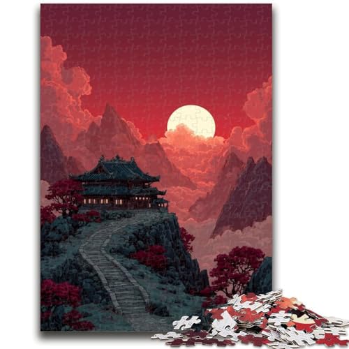 1000-teiliges Puzzle für Erwachsene und Jugendliche, schöne Berge, Lernspielzeug, Familienspiele, Geschenke für Freunde und Familie, 50x75cm 1000-teiliges Puzzle für Erwachsene und Jugendliche, schöne Berge, Lernspielzeug, Familienspiele, Geschenke für Freunde und Familie, 50x75cm von ZKYUBEK