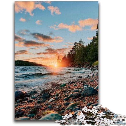 1000-teiliges Puzzle für Erwachsene und Jugendliche, wunderschöne Berge und Seen, anspruchsvolles Spiel und Familienspiel, EIN Kunstwerk für 14-Jährige, 50x75cm 1000-teiliges Puzzle für Erwachsene und Jugendliche, wunderschöne Berge und Seen, anspruchsvolles Spiel und Familienspiel, EIN Kunstwerk für 14-Jährige, 50x75cm von ZKYUBEK