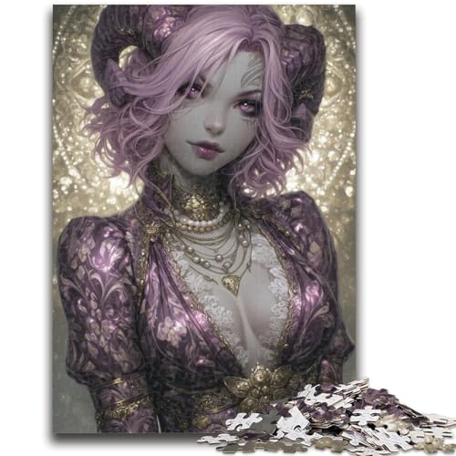 1000-teiliges Puzzle für Erwachsene und Teenager, Anime-Dämonenmädchen, Lernspielzeug, Familienspiele, Geschenke für Freunde und Familie, 26x38cm 1000-teiliges Puzzle für Erwachsene und Teenager, Anime-Dämonenmädchen, Lernspielzeug, Familienspiele, Geschenke für Freunde und Familie, 26x38cm von ZKYUBEK