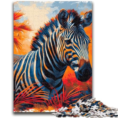 1000-teiliges Puzzle für Teenager, Dschungelzebra, Lernspielzeug, einzigartige Geburtstags- und Geschenkideen für Kinder ab 14 Jahren, 50x75cm 1000-teiliges Puzzle für Teenager, Dschungelzebra, Lernspielzeug, einzigartige Geburtstags- und Geschenkideen für Kinder ab 14 Jahren, 50x75cm von ZKYUBEK