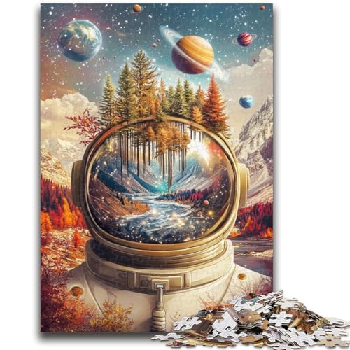 1000-teiliges Puzzle für Teenager, Geschenke, Astronauten-Berge, Stressabbau, schwierige Herausforderung, einzigartige Heimdekoration und Geschenke, 50x75cm 1000-teiliges Puzzle für Teenager, Geschenke, Astronauten-Berge, Stressabbau, schwierige Herausforderung, einzigartige Heimdekoration und Geschenke, 50x75cm von ZKYUBEK